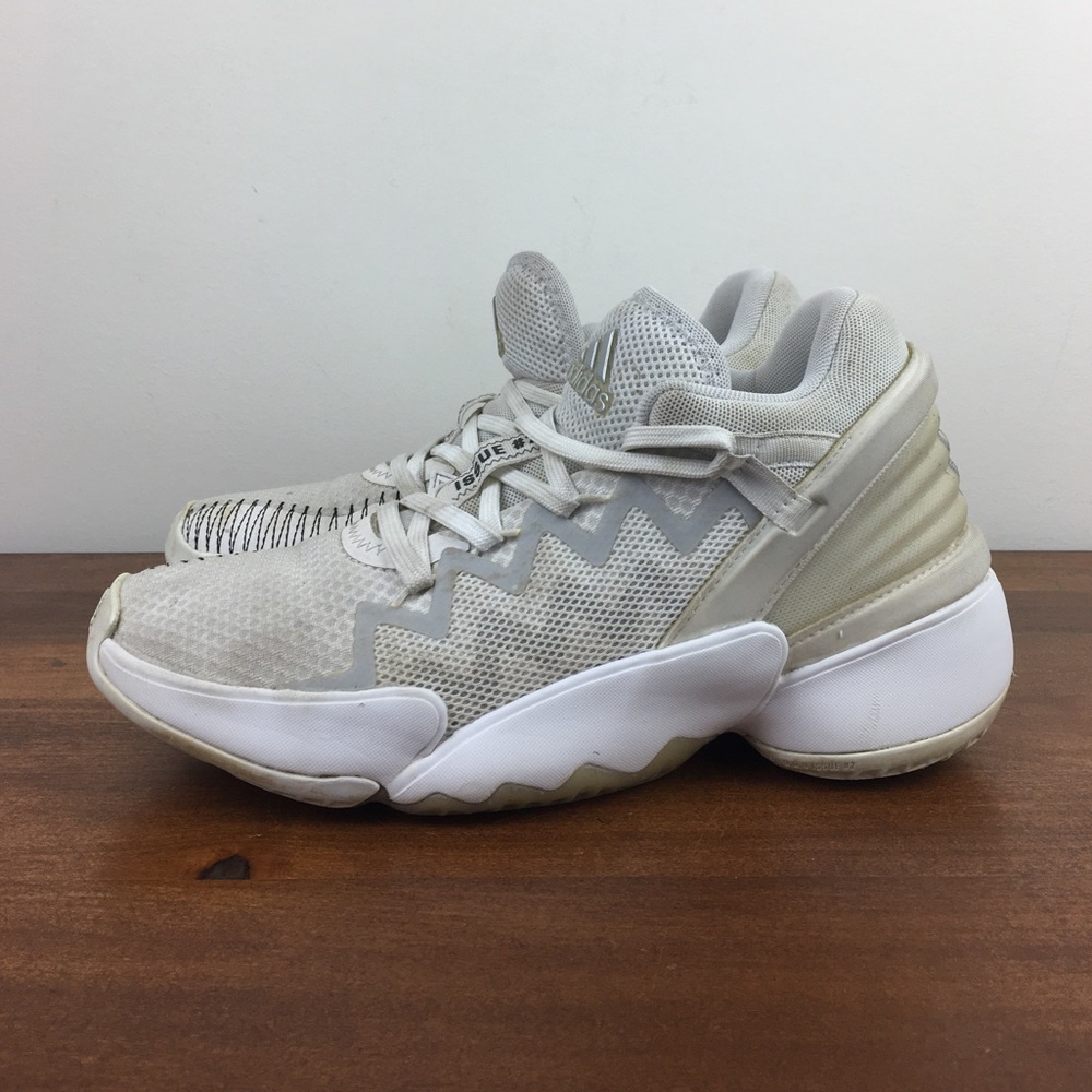 ADIDAS D.O.N. Issue #2 Cloud White 2020 Men’s Size 5